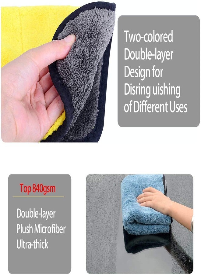 VRT® Ultra Premium Super Absorbent Extra Thick Multipurpose Microfibre Cloth for Car Cleaning, Kitchen, Bike, Laptop, LED TV, Mirrors, Bathrooms, Furniture and Many More. (45X45cm)(Pack of 1) - Image 3